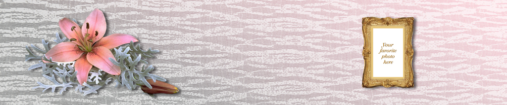 P FC 023 FR Pink Lily FULL COUCH